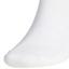 adidas Crew Golf Socks 3 Pair Pack - White/Grey/Black - thumbnail image 4