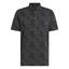 adidas Go-To Print Mens Polo Shirt -  Carbon/Black - thumbnail image 1