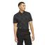 adidas Go-To Print Mens Polo Shirt -  Carbon/Black - thumbnail image 2
