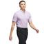 adidas Go-To Print Mens Polo Shirt -  Powder Plum - thumbnail image 4