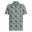 adidas Go-To Print Mens Polo Shirt -  Silgrn/Core Navy - thumbnail image 1