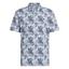 adidas Go-To Print Mens Polo Shirt -  Wonblu/Core Navy - thumbnail image 1