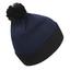 adidas Pom 3 Stripe Beanie - Navy - thumbnail image 2