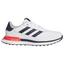 adidas S2G SL 24 Leather Golf Shoes - White/Navy/Lucid Red - thumbnail image 1