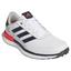adidas S2G SL 24 Leather Golf Shoes - White/Navy/Lucid Red - thumbnail image 5