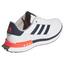 adidas S2G SL 24 Leather Golf Shoes - White/Navy/Lucid Red - thumbnail image 6