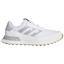 adidas S2G SL 24 Spikeless Golf Shoes - White/Silver/Gum - thumbnail image 1