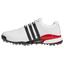 adidas TOUR360 24 Golf Shoes - White/Black/Red - thumbnail image 2