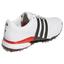 adidas TOUR360 24 Golf Shoes - White/Black/Red - thumbnail image 6