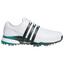 adidas Tour360 Boost Golf Shoes - White/Black/Aurora Ivy - thumbnail image 1
