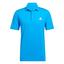 adidas Ultimate 365 Solid Golf Polo Shirt 2023 - Blue - thumbnail image 1