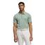 adidas Ultimate 365 Solid Golf Polo - Silver/Green - thumbnail image 2