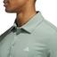 adidas Ultimate 365 Solid Golf Polo - Silver/Green - thumbnail image 4
