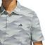 adidas Ultimate Performance Mens Polo Shirt - Wonder Silver/Collegiate Navy - thumbnail image 4