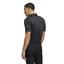 adidas Jacquard Golf Polo - Carbon/Black - thumbnail image 2