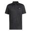 adidas Jacquard Golf Polo - Carbon/Black - thumbnail image 1