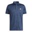 adidas Jacquard Golf Polo - Crew Navy - thumbnail image 1