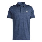 Next product: adidas Jacquard Golf Polo - Crew Navy