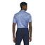 adidas Jacquard Print Golf Polo - Blue Fusion/Lucid Blue - thumbnail image 2