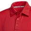 adidas Junior 3 Stripe Golf Polo - Collegiate Red - thumbnail image 3