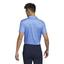 adidas Stripe Zip Golf Polo - Blue Fusion/White - thumbnail image 2