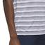 adidas 2 Colour Stripe Golf Polo - Grey Three - thumbnail image 5