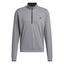 adidas Core Lightweight 1/4 Golf Sweater - Grey Three - thumbnail image 1