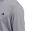 adidas Core Lightweight 1/4 Golf Sweater - Grey Three - thumbnail image 4