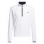 adidas Core Lightweight 1/4 Golf Sweater - White - thumbnail image 1