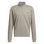 adidas Elevated 1/4 Zip Golf Sweater - Silver Pebble - thumbnail image 1