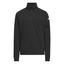 adidas Junior 1/4 Zip Golf Sweater - Black - thumbnail image 1