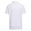 adidas Junior Performance Golf Polo - White - thumbnail image 2