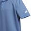 adidas Junior Striped Golf Polo - Navy - thumbnail image 3