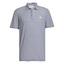 adidas Mesh Print Golf Polo - Navy - thumbnail image 1