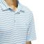 adidas Mesh Print Golf Polo - Semi Blue Burst - thumbnail image 5