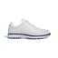 adidas Modern Classic MC80 Golf Shoes - White/Silver/Blue - thumbnail image 1