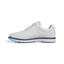 adidas Modern Classic MC80 Golf Shoes - White/Silver/Blue - thumbnail image 2