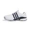 adidas Tour360 24 Boost Golf Shoes - White/Navy/Silver - thumbnail image 2