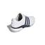 adidas Tour360 24 Boost Golf Shoes - White/Navy/Silver - thumbnail image 3
