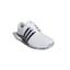 adidas Tour360 24 Boost Golf Shoes - White/Navy/Silver - thumbnail image 4
