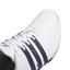 adidas Tour360 24 Boost Golf Shoes - White/Navy/Silver - thumbnail image 7