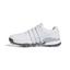 adidas Tour360 24 Boost Golf Shoes - White/White/Silver - thumbnail image 2