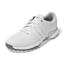 adidas Tour360 24 Boost Golf Shoes - White/White/Silver - thumbnail image 9