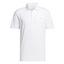 adidas Ultimate 365 Solid Golf Polo - White - thumbnail image 1