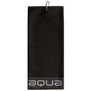 Big Max Aqua Tri Fold Towel - Black 