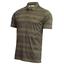 Calvin Klein Shadow Stripe Golf Polo - Army Marl  - thumbnail image 1