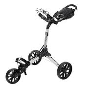 BagBoy Nitron Auto Open Push Trolley - White/Black