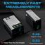 CaddyTalk Cube Golf Laser Rangefinder - Black Case - thumbnail image 13