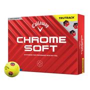 Callaway Chrome Soft TruTrack Golf Balls - Yellow