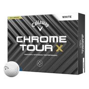 Callaway Chrome Tour X Golf Balls - White